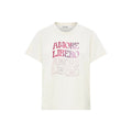 Alma Deia - Amore Libero Printed Organic Cotton T-Shirt - Off White - Women