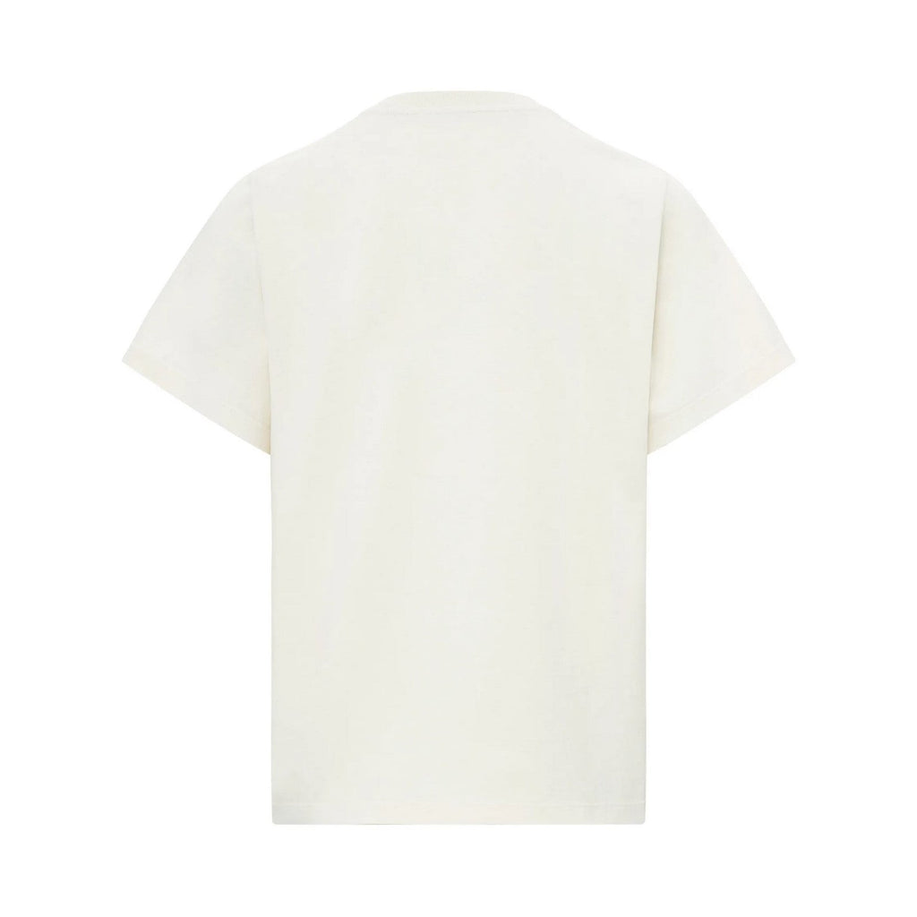 Alma Deia - Amore Libero Printed Organic Cotton T-Shirt - Off White - Women