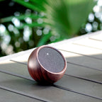 Altavoz tipo vaso Selfie - Nogal natural