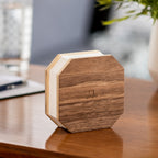 Lampe Smart Accordion - Noyer Naturel