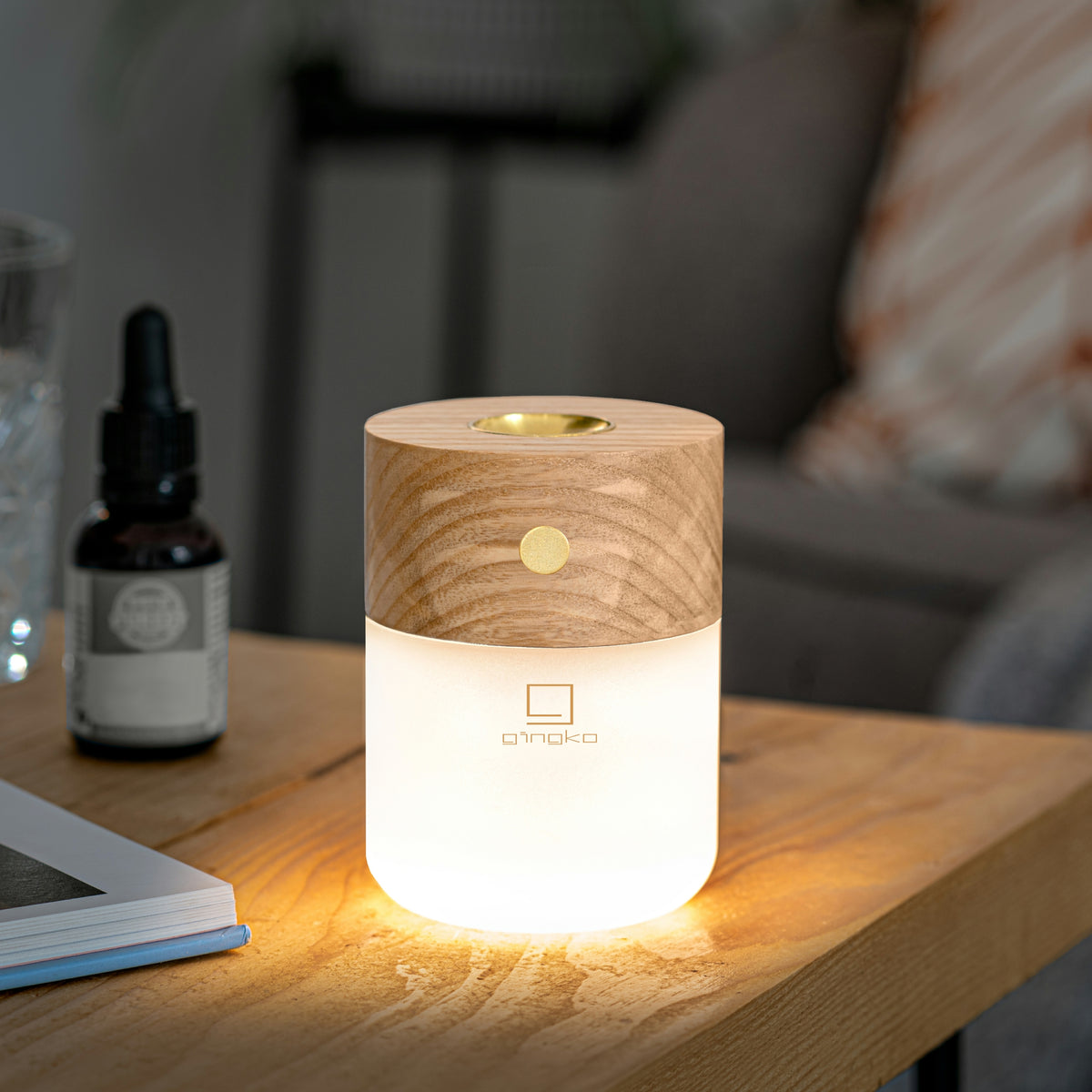 Lampe Smart Diffuser - Frêne Blanc