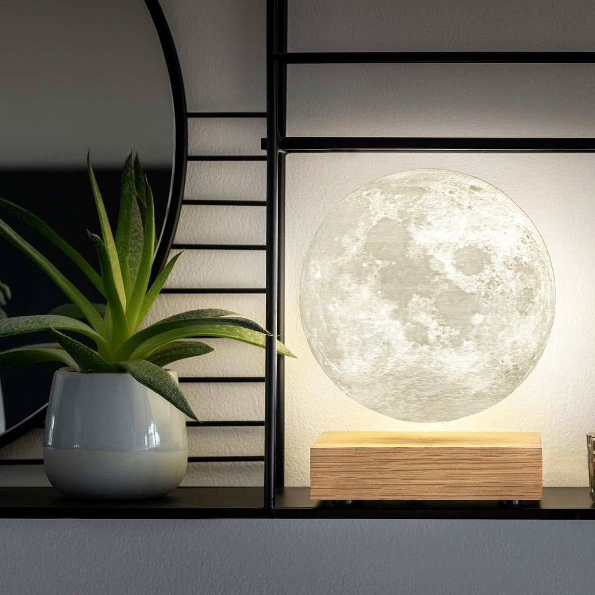 Lampe Smart Moon - Frêne Blanc Naturel