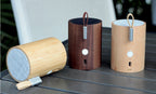 Enceinte Bluetooth Drum Light - Hêtre Naturel