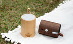 Enceinte Bluetooth Drum Light - Hêtre Naturel