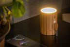 Enceinte Bluetooth Drum Light - Bambou Naturel