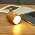 Enceinte Bluetooth Drum Light - Bambou Naturel
