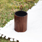 Drum Light Bluetooth Speaker - Natural Walnut