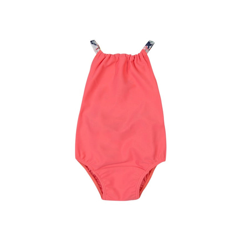 Maillot De Bain Papillon - Corail - Fille