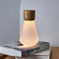 Lampe Ampoule Pentagon - Frêne Blanc - 2 Tailles