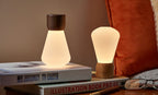 Lampe Ampoule Pentagon - Noyer Naturel - 2 Tailles