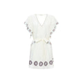 Alma Deia - Embroidered Kimono Dress - Off-White - Women