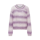 Alma Deia - Pull Ajouré Mohair - Violet - Femme