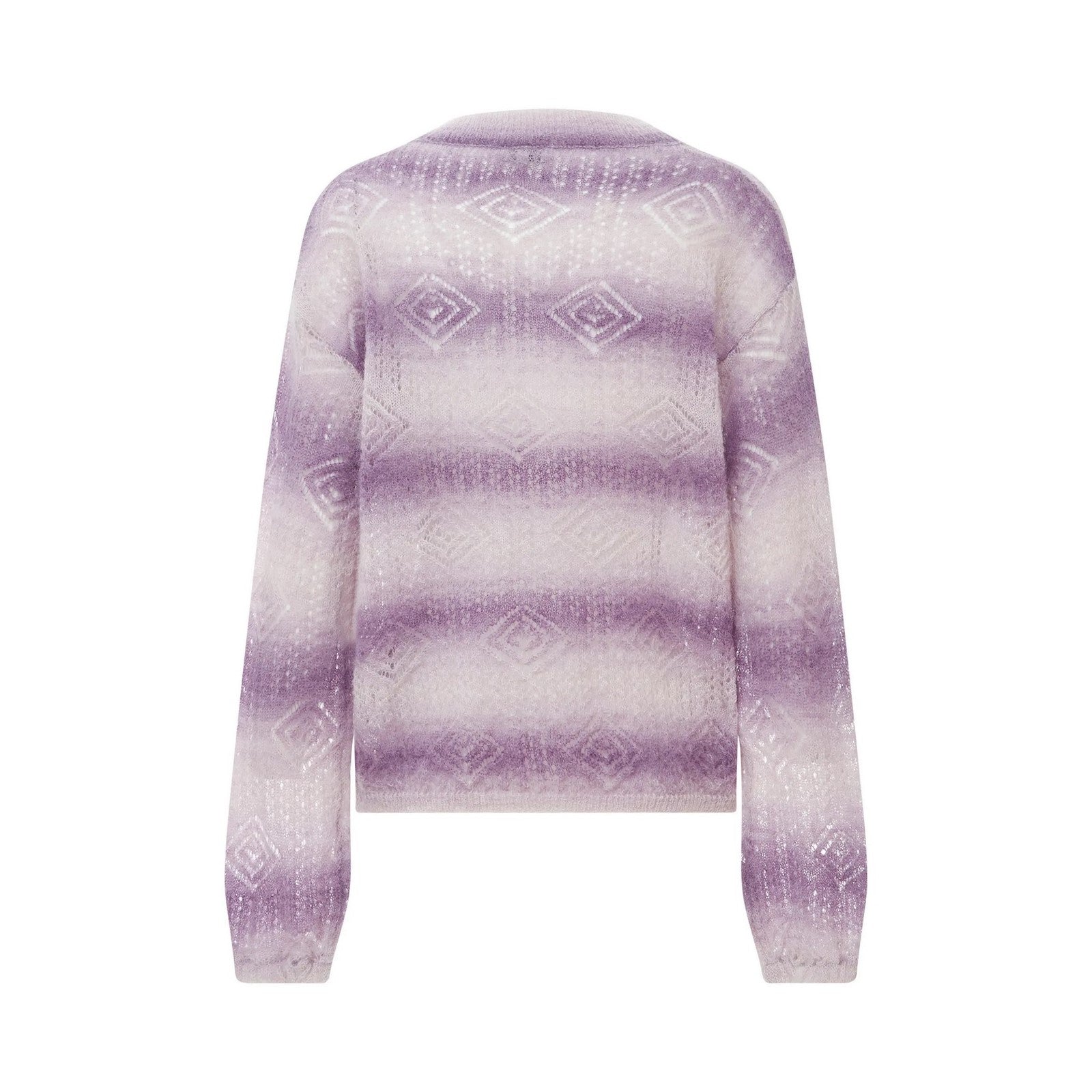 Alma Deia - Open-Knit Mohair Jumper - Violet - Women