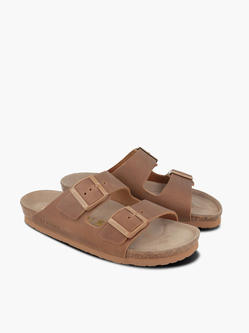 Sandales Hawaii Oiled Leather Clay