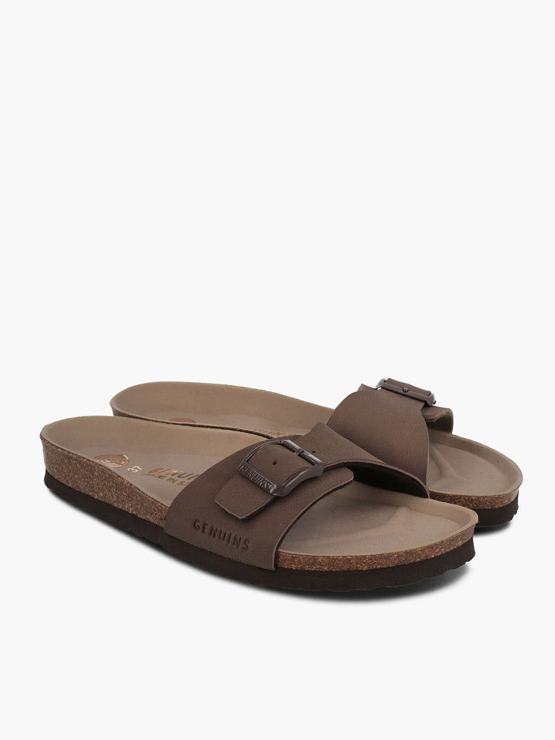 Sandalias Toronto Veganas Marrón Oscuro