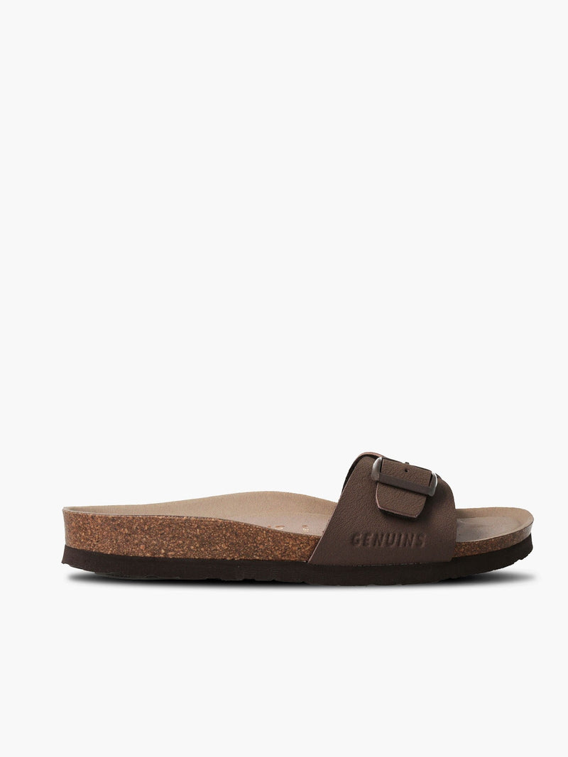 Sandalias Toronto Veganas Marrón Oscuro