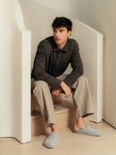 Pantuflas Helsinki Monocromo Gris