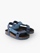 Sakura Pixel Navy Sandals
