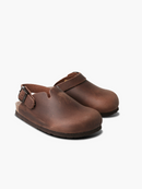 Zuecos Habana Shetland de piel engrasada