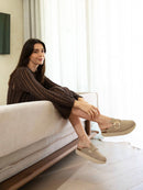 Sabots Grisel Velour Taupe