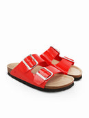 Sandalias Honolulu Vegan Charol Rojas