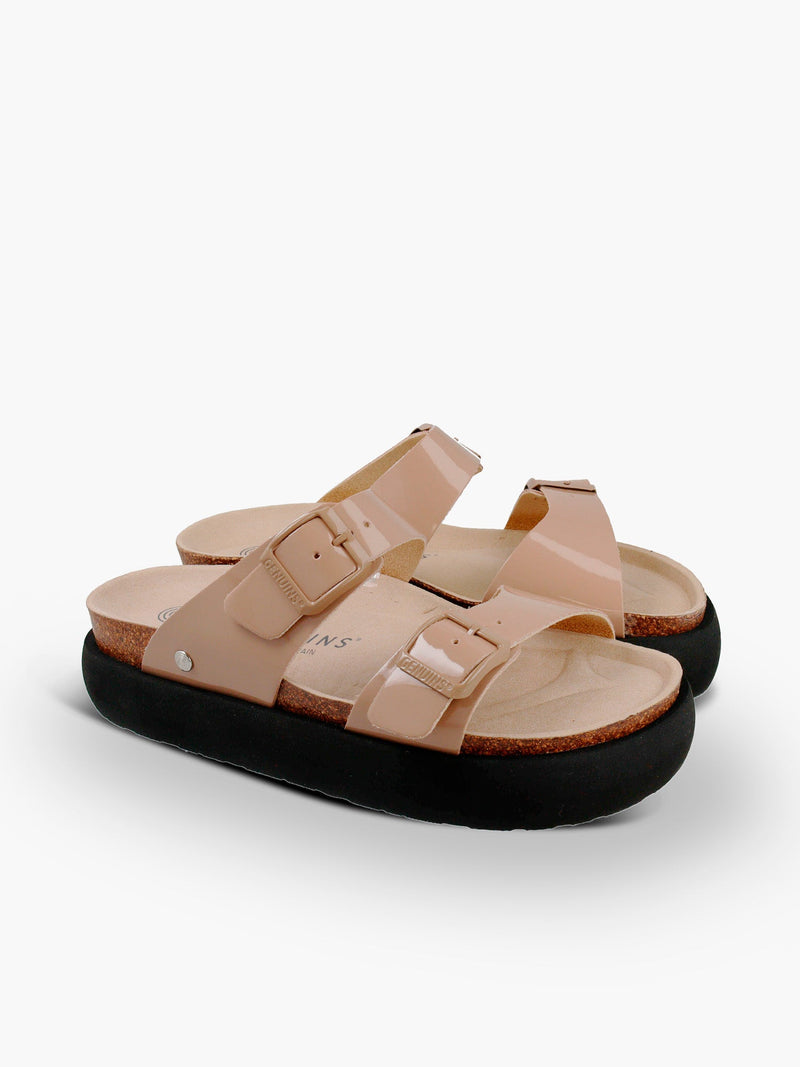 Sandales Tika Vegan Charol Stucco