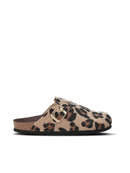 Zuecos de leopardo veganos Riva
