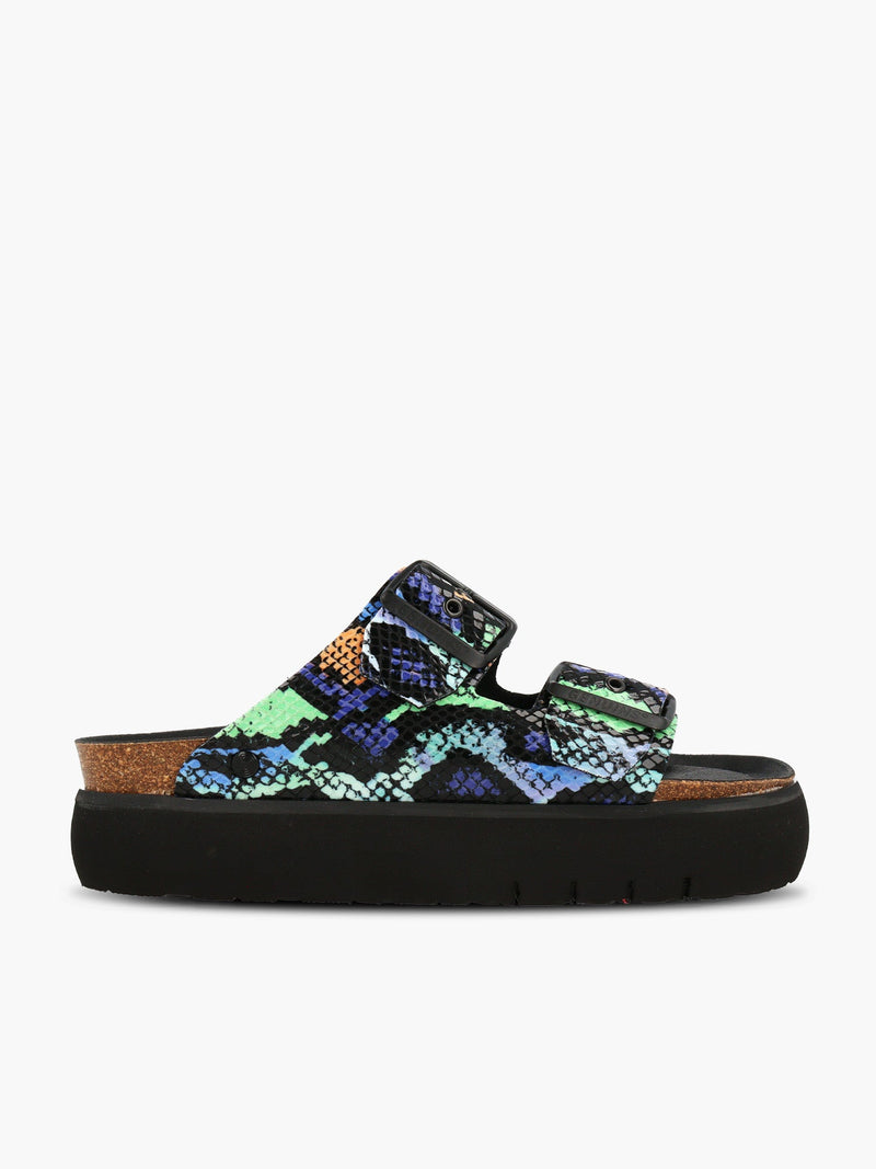 Sandalias veganas de azafrán Honolulu