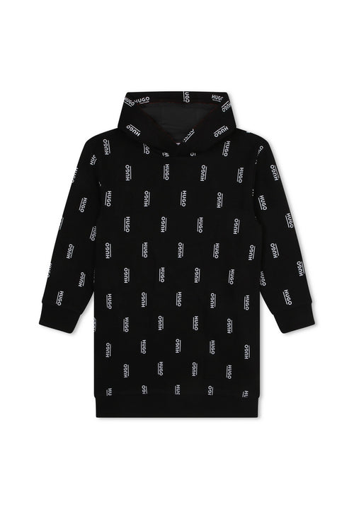 Robe A Capuche - Black - Fille - Hugo