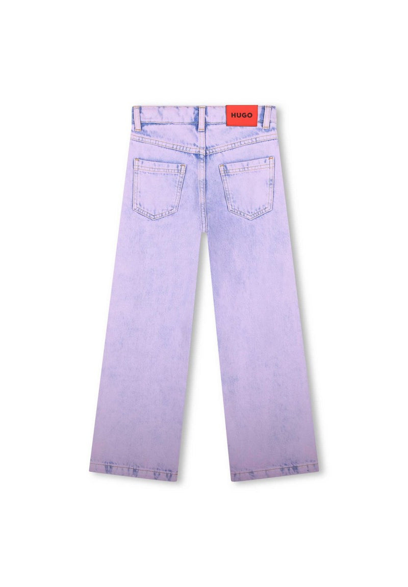 Pantalon Denim - Denim Violet - Fille - Hugo