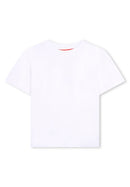 T-Shirt Manches Courtes - Blanc - Fille - Hugo