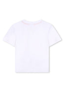 T-Shirt Manches Courtes - Blanc - Fille - Hugo