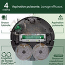 Roomba Plus 405 Combo + Base AutoWash - Noir