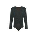 Alma Deia - Glitter Wrap Body - Blue Green - Women