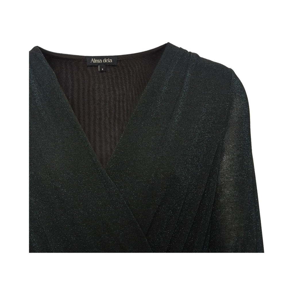 Alma Deia - Glitter Wrap Body - Blue Green - Women