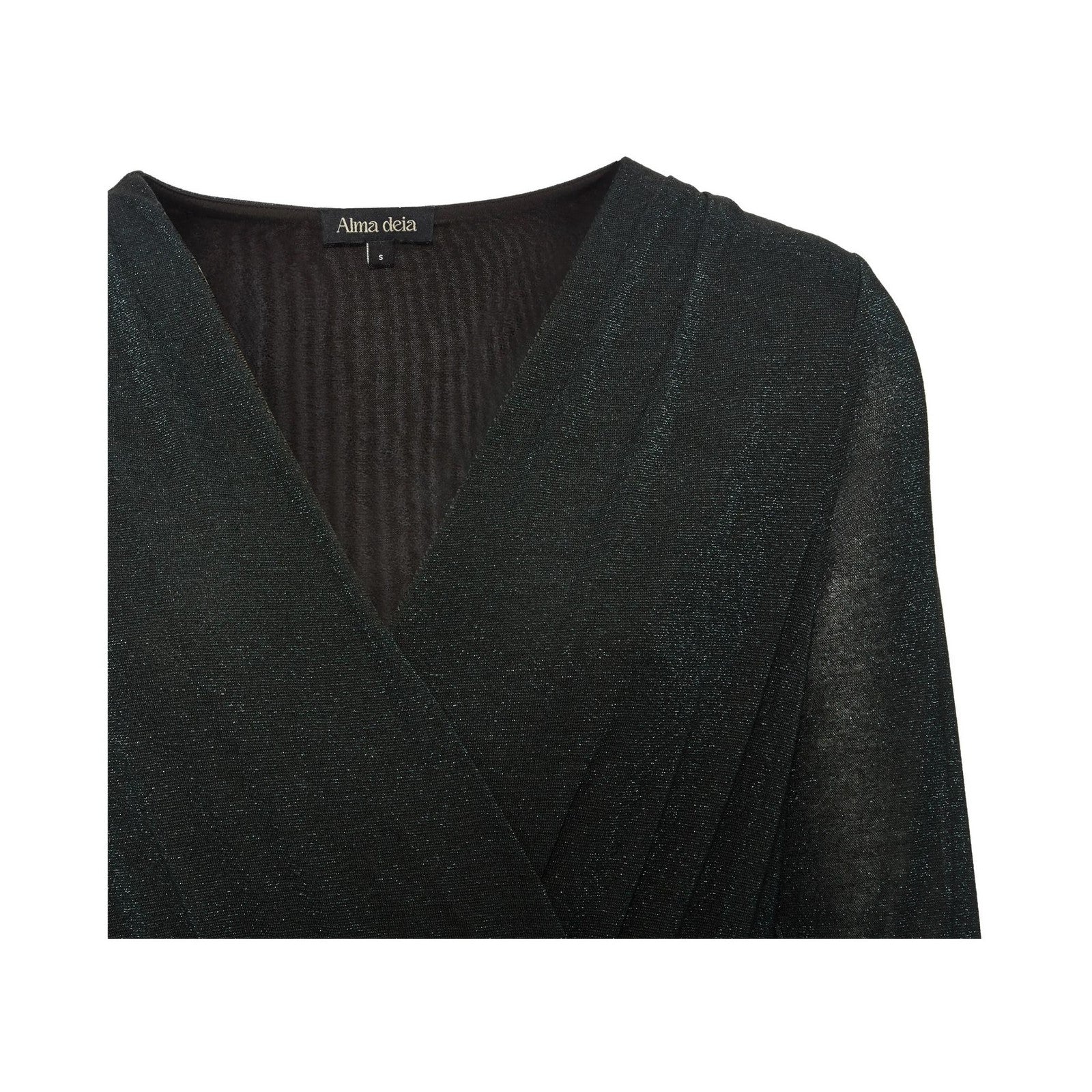 Alma Deia - Glitter Wrap Body - Blue Green - Women