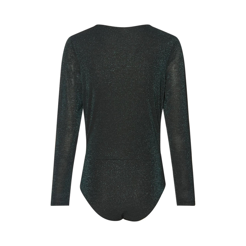 Alma Deia - Glitter Wrap Body - Blue Green - Women