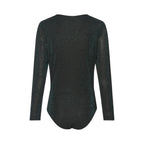 Alma Deia - Glitter Wrap Body - Blue Green - Women