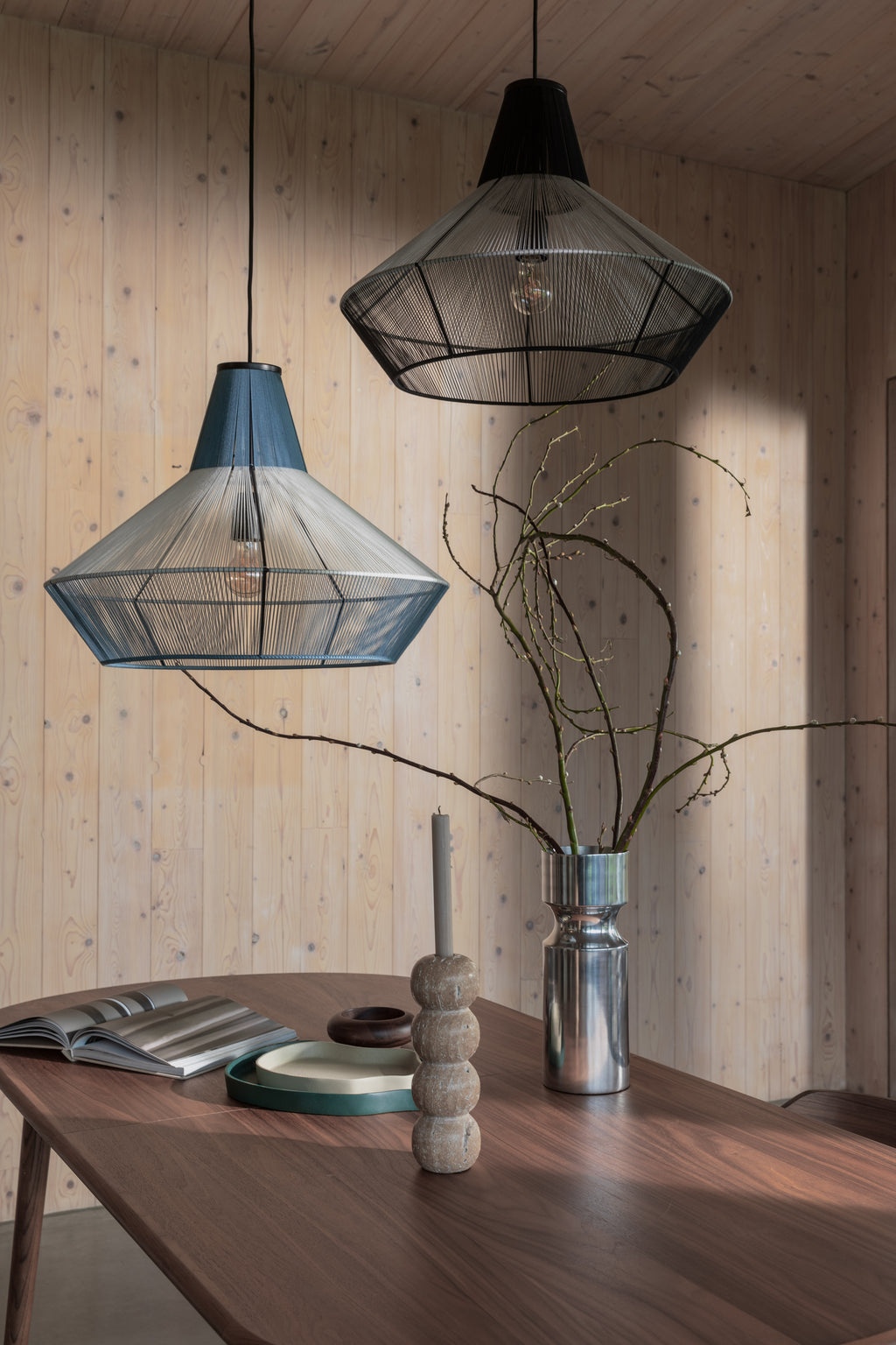 Fairy - Pendant Lamp - Cotton - Sky Blue