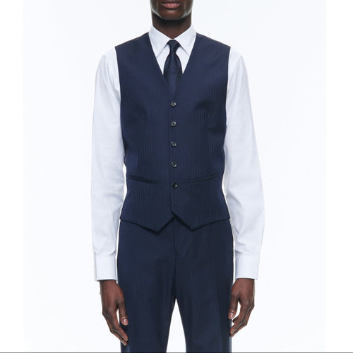 Fursac - Gilet Rayures T/T Marine - Marine
