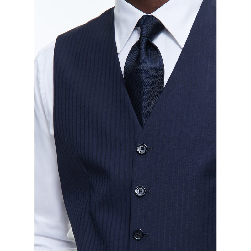 Gilet Rayures T/T Marine - Marine