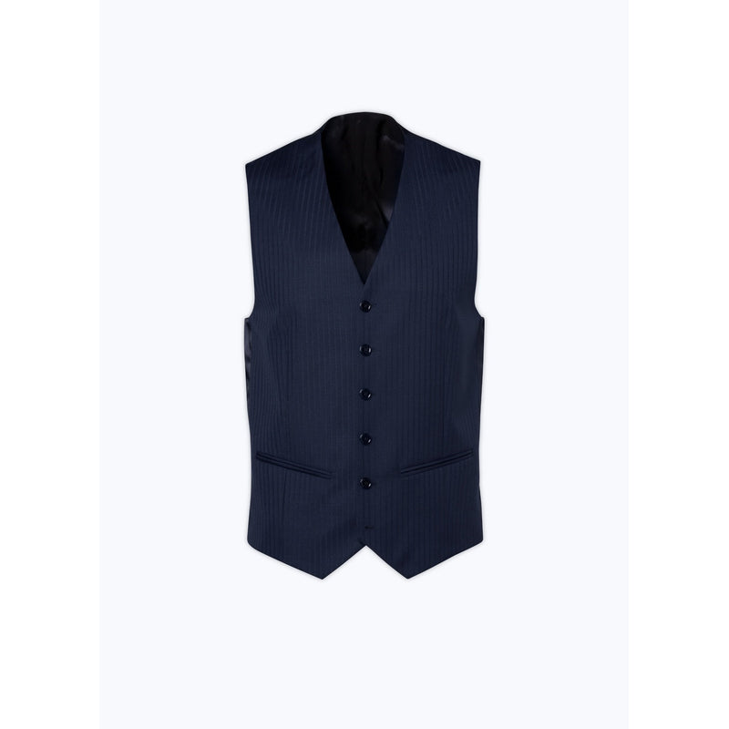 Gilet Rayures T/T Marine - Marine