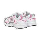 New Balance G408 Junior Sneakers - White, Pink, Gray