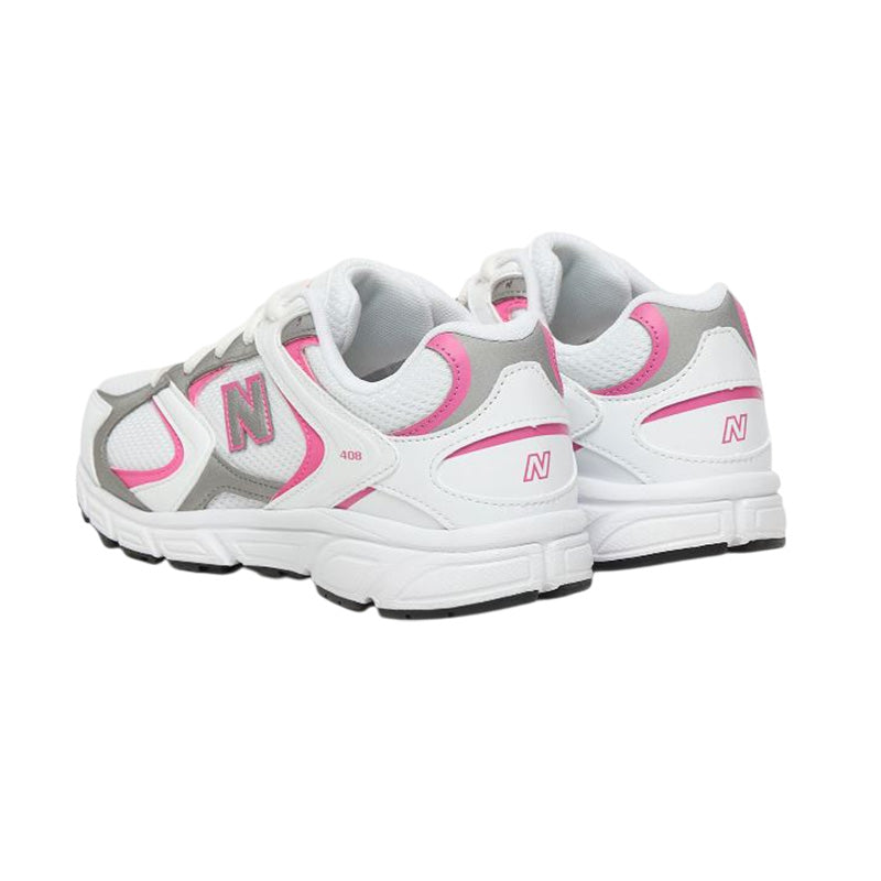 New Balance G408 Junior Sneakers - White, Pink, Gray