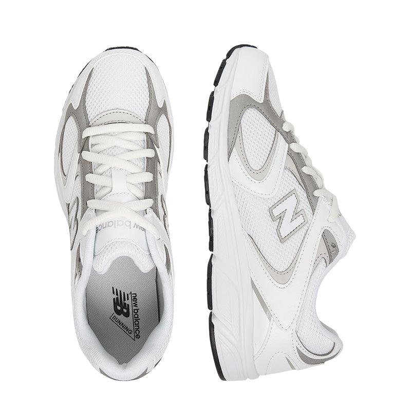 New Balance G408 Junior Sneakers - White, Grey, Black