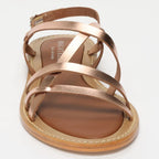 Clarissa Sandals - Rose Gold