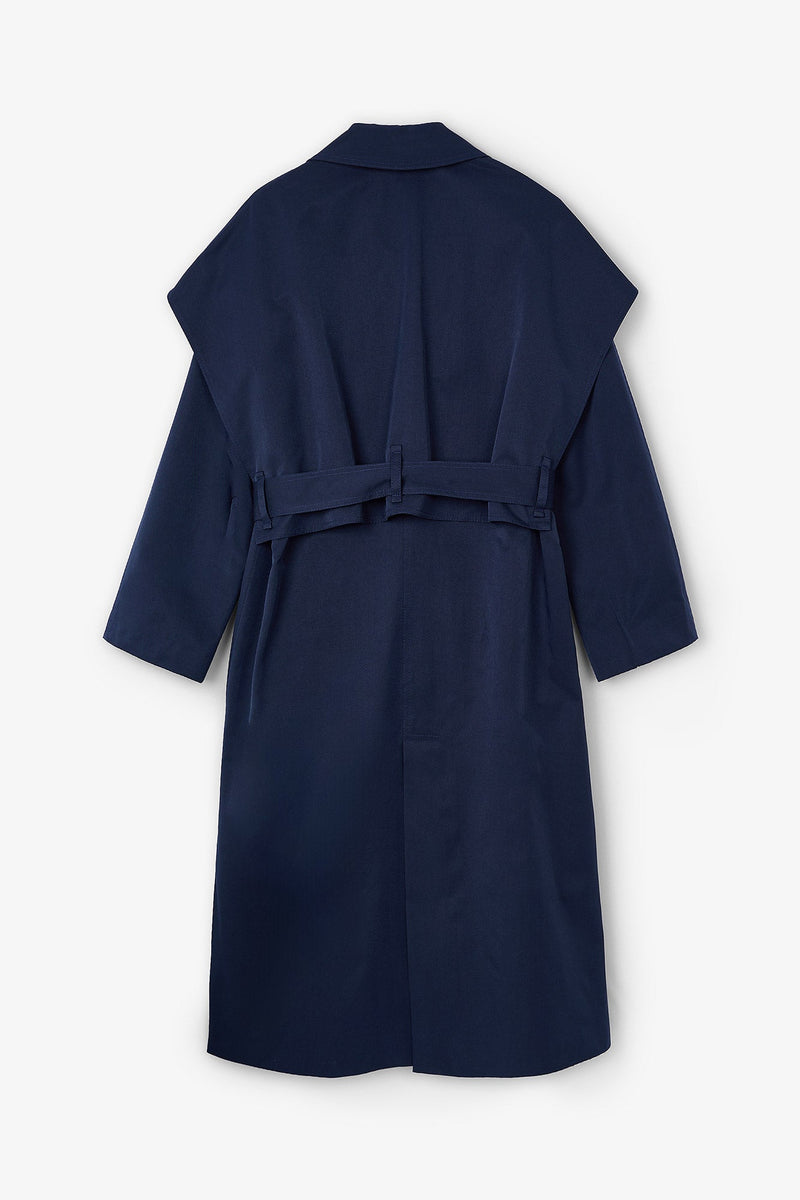 Trench Cape Pluie Marine