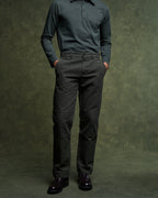 Casual Gabin Trousers - Hunter Green