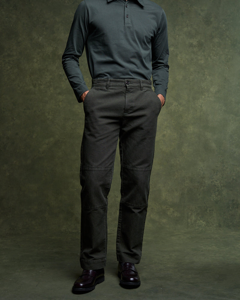 Pantalon Casual Gabin - Vert Chasse