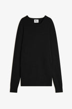 Pull Col Rond 4 Fils - Gabin - Noir